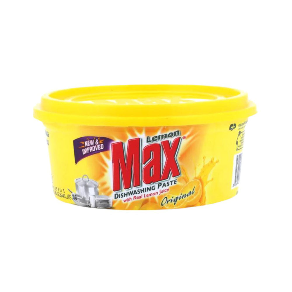 LEMON MAX DISHWASH PASTE YELLOW 400 GM Default Title - MamasJan Grocery Nonfood