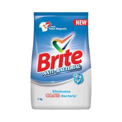 BRITE ANTI BACTERIAL WASHING POWDER 1000 GM Default Title - MamasJan Grocery Nonfood