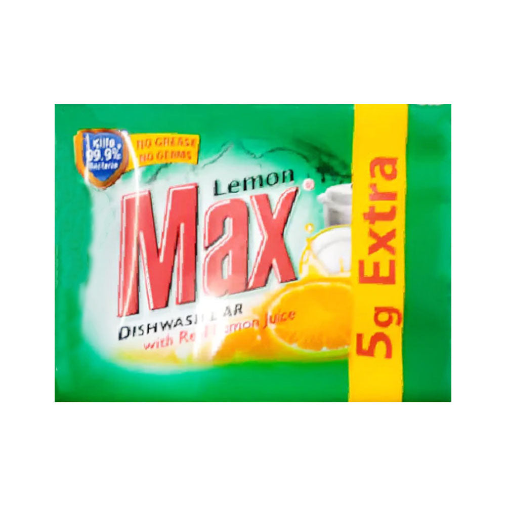LEMON MAX DISHWASH BAR 85 GM Default Title - MamasJan Grocery Nonfood