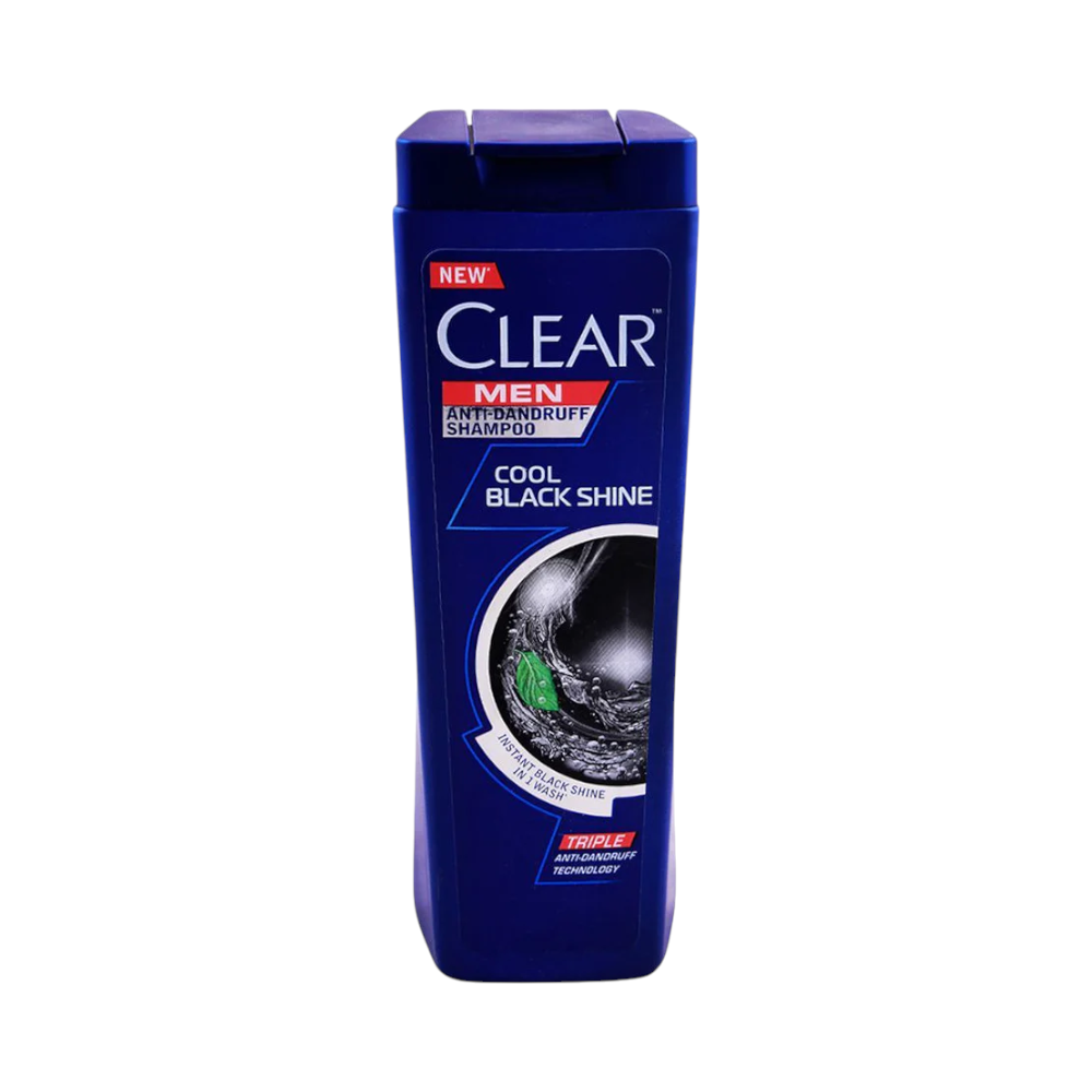 CLEAR SHAMPOO ANTI-DANDRUF COOL BLACK SHINE FOR MEN 380 ML Default Title - MamasJan Grocery Nonfood