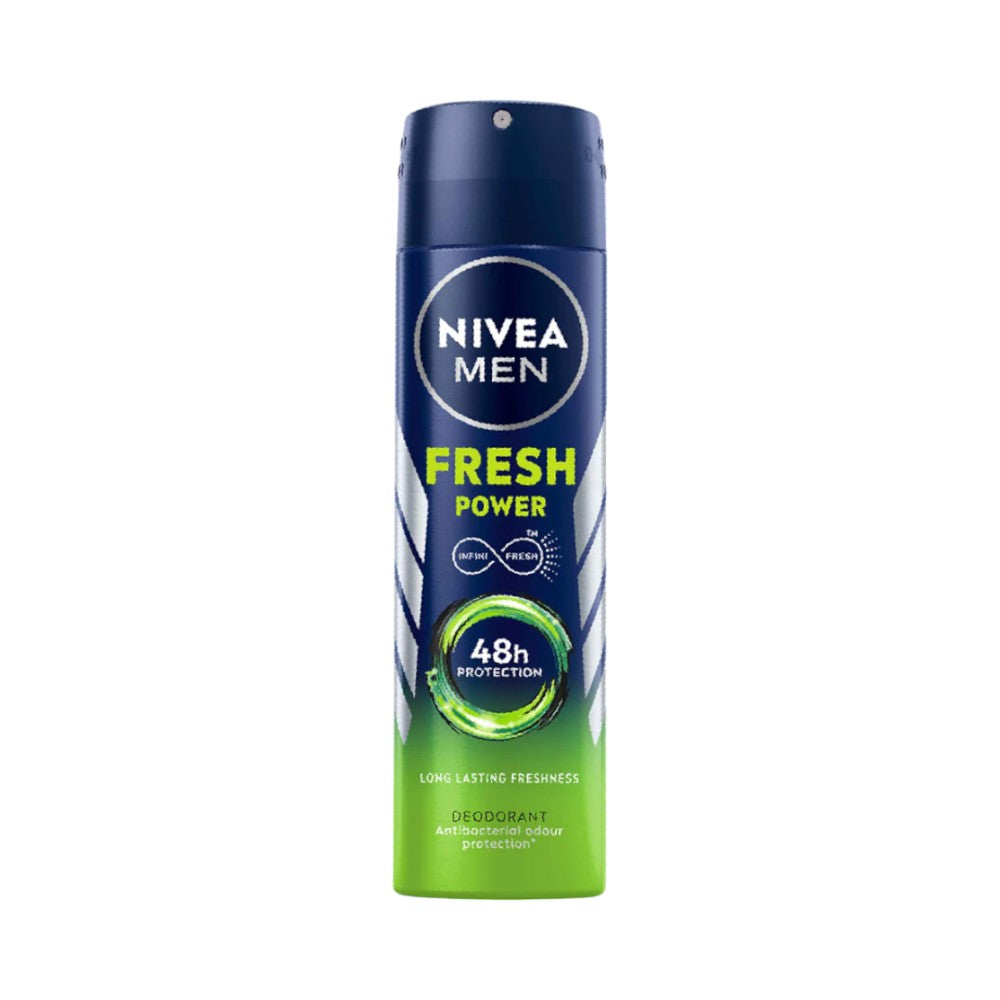 NIVEA DEODORANT FRESH POWER MEN 150ML BASIC Default Title - MamasJan Grocery Nonfood