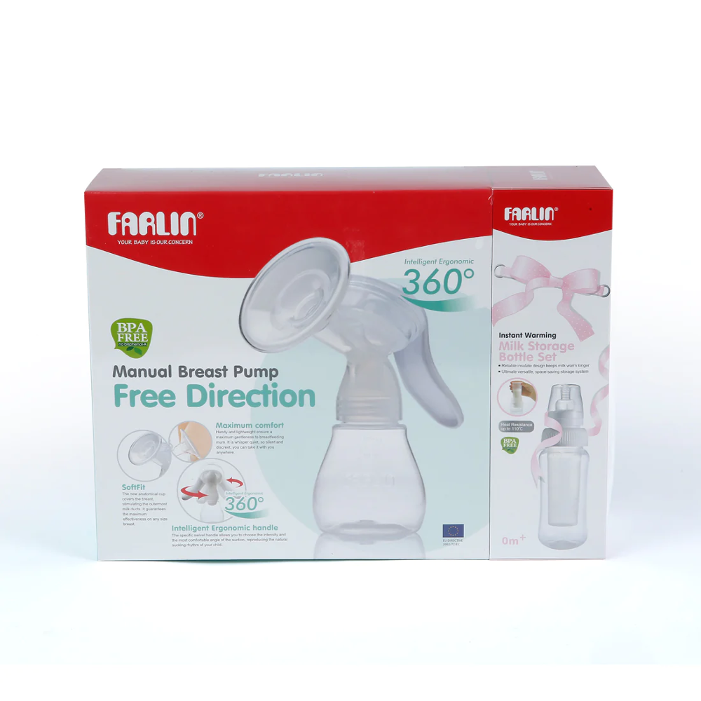 FARLIN MANUAL BREAST PUMP BF-640B PC Default Title - MamasJan Grocery Nonfood