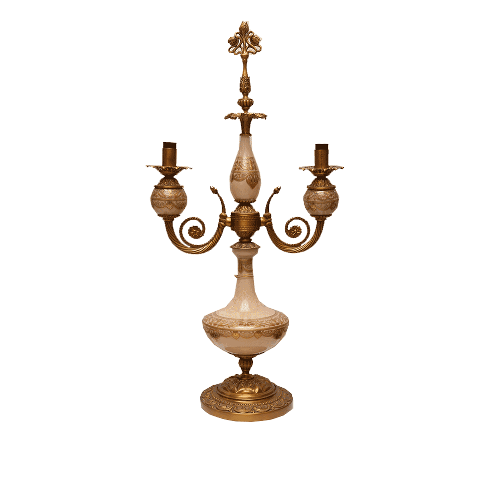 Table Lamp Brass Xm12-2-L Pa102Rg-502-1 Basic Default Title - MamasJan Decor