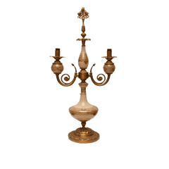 Table Lamp Brass Xm12-2-L Pa102Rg-502-1 Basic Default Title - MamasJan Decor