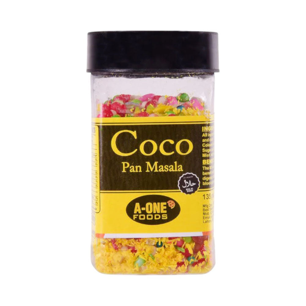 A ONE COCO PAN MASALA JAR 135 GM Default Title - MamasJan GroceryFoods