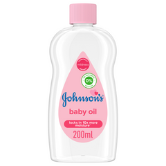 JOHNSONS BABY OIL PURE & GENTLE DAILY CARE 200 ML Default Title - MamasJan Grocery Nonfood