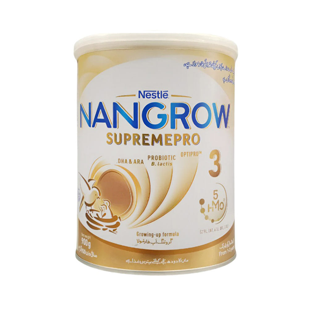 NESTLE NANGROW 3 SUPREMEPRO MILK POWDER TIN 900 GM Default Title - MamasJan Grocery
