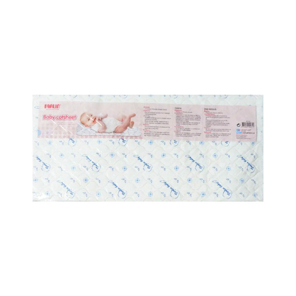 FARLIN BABY COTSHEET BF431 PC BASIC Default Title - MamasJan Grocery Nonfood