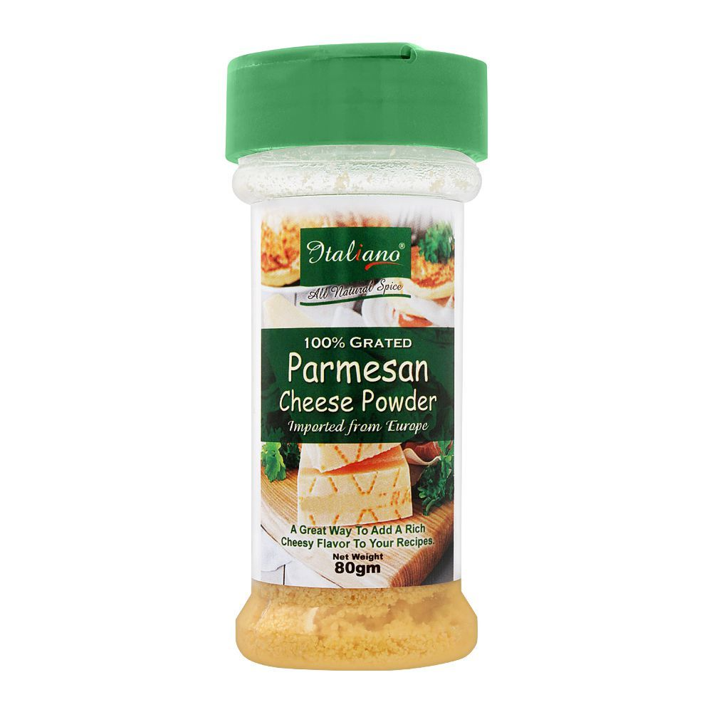 ITALIANO POWDER PARMESAN CHEESE 80 GM Default Title - MamasJan Grocery