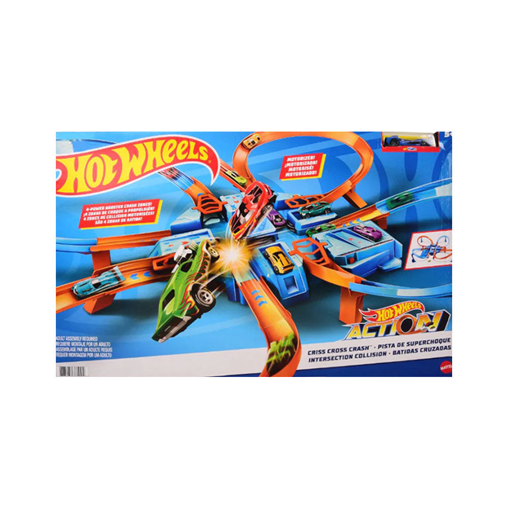 DTN42 HOT WHEEL CRASH TRACK BASIC Default Title - MamasJan Toys