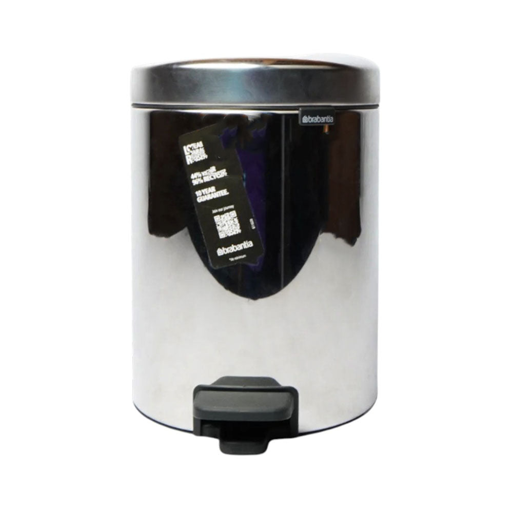 DUST BIN BRABANTIA 5LTR 112621 BASIC Default Title - MamasJan Crockery