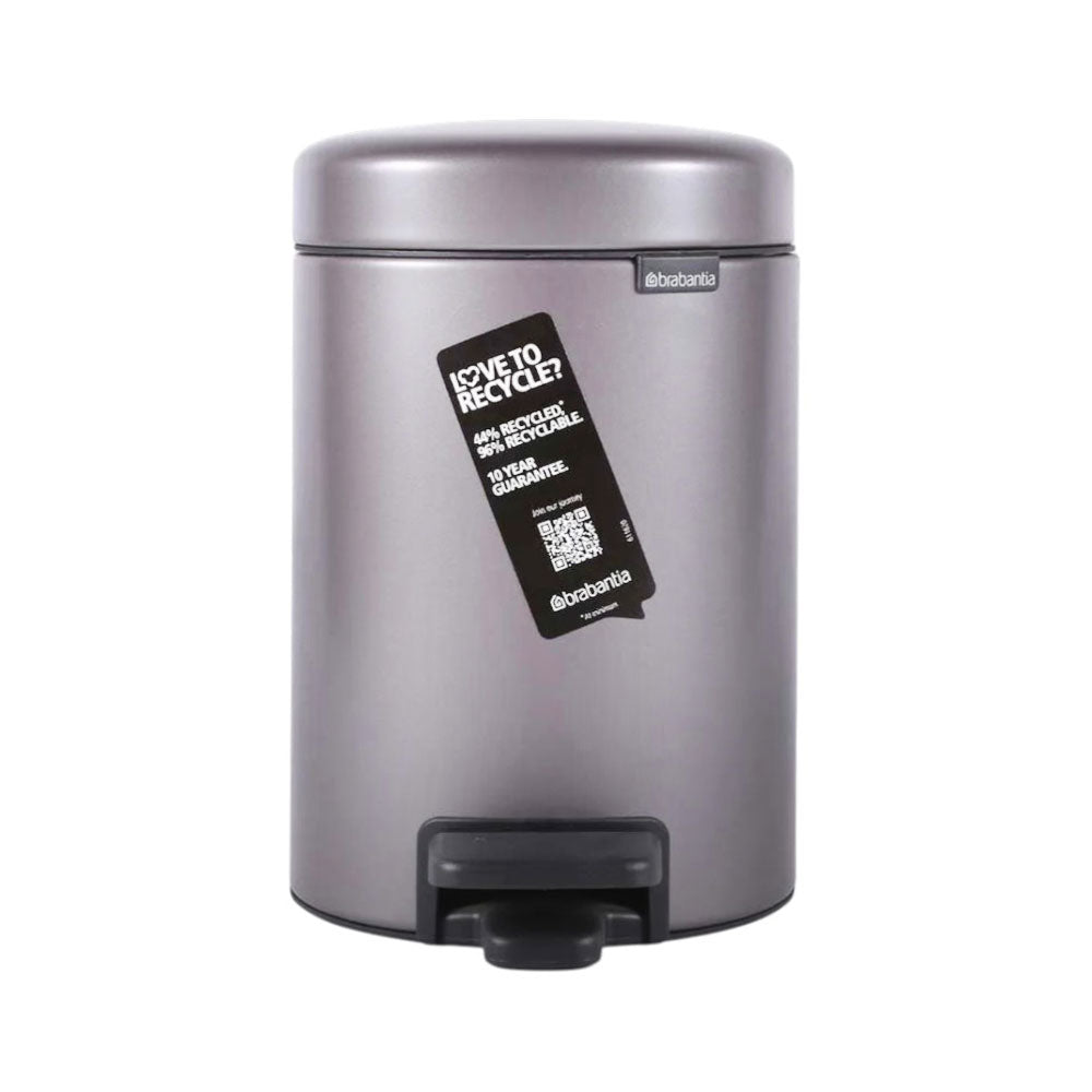 DUST BIN BRABANTIA 3LTR 113246 BASIC Default Title - MamasJan Crockery