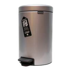 DUST BIN BRABANTIA 12LTR 113680 BASIC Default Title - MamasJan Crockery