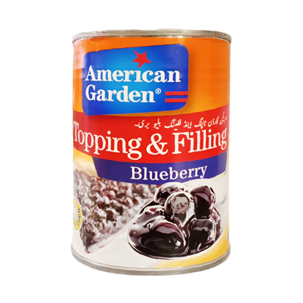 AMERICAN GARDEN BLUEBERRY TOPPING FILLING 595 GM Default Title - MamasJan Grocery