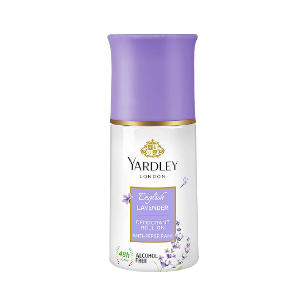 YARDLEY ROLL ON ENGLISH LAVENDER 50 ML BASIC Default Title - MamasJan Grocery Nonfood