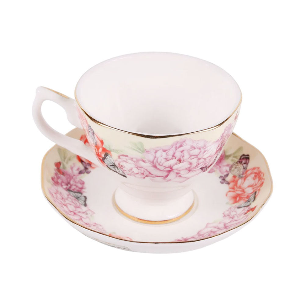 CUP & SAUCER SET ROYAL BISTRO 12PC 12-BJ-807 BASIC Default Title - MamasJan Crockery