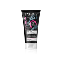 EVELINE FACEMED FACIAL WASH GEL ACTIVE CARBON 150ML PC Default Title - MamasJan skincare