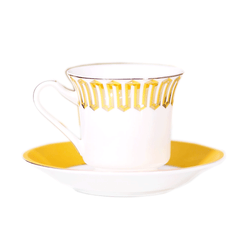 CUP & SAUCER SET ROYAL BISTRO 12PC 12-HH-N11 BASIC Default Title - MamasJan Crockery