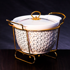 DONGA BRILLIANT ROUND BR0146 BASIC Default Title - MamasJan Crockery
