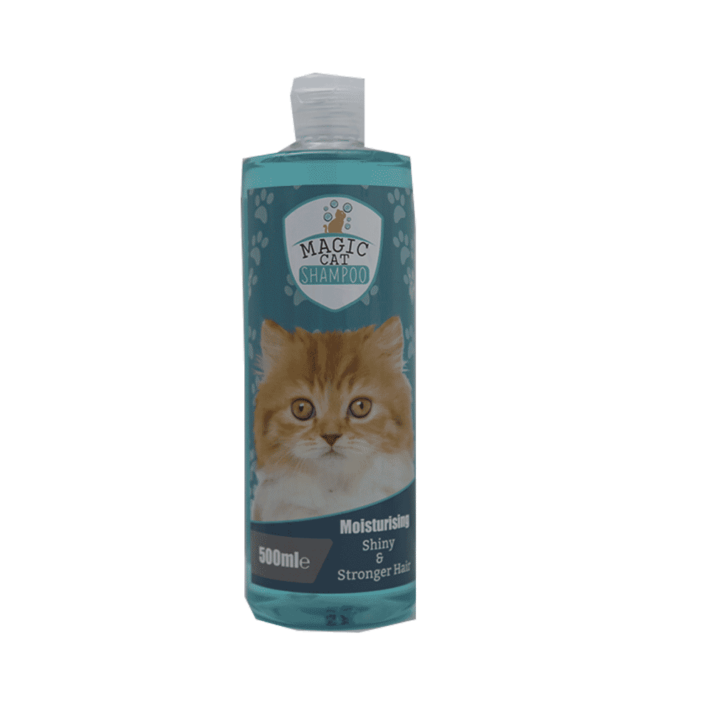 MAGIC CAT SHAMPOO MOISTURISING SHINE & STRONGER HAIR 500 ML Default Title - MamasJan Grocery Nonfood