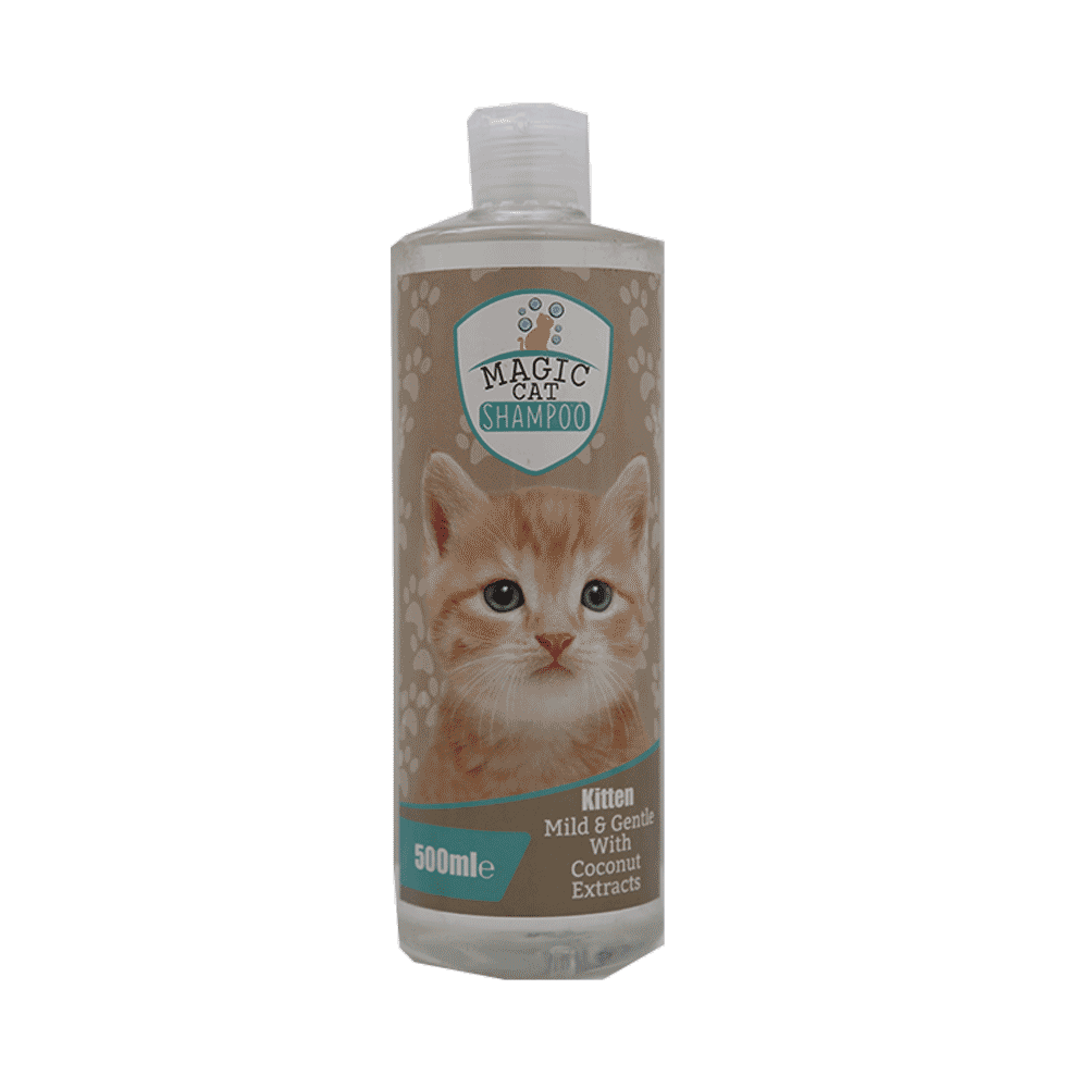 MAGIC CAT SHAMPOO KITTEN MILD & GENTLE EXTRACTS 500 ML BASIC Default Title - MamasJan Grocery Nonfood