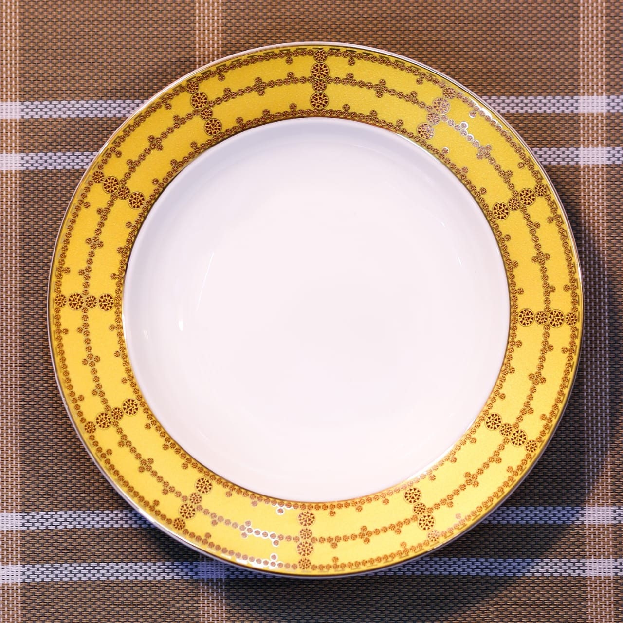 PLATE DEEP ROYAL BISTRO P-915Y BASIC Default Title - MamasJan Crockery