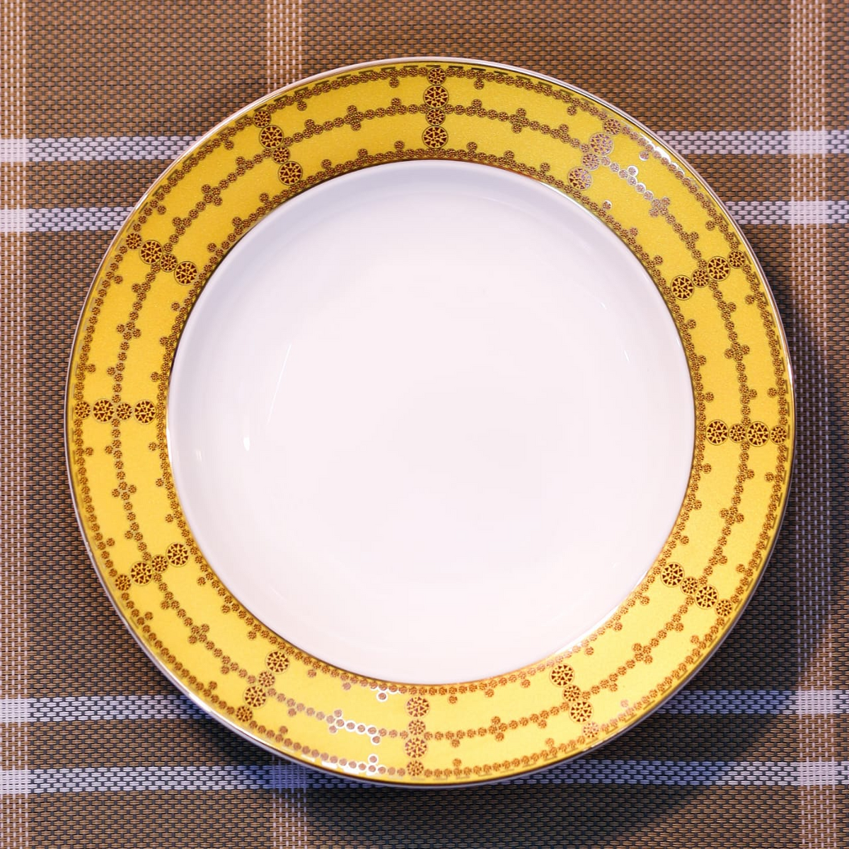 PLATE DEEP ROYAL BISTRO P-915Y BASIC Default Title - MamasJan Crockery