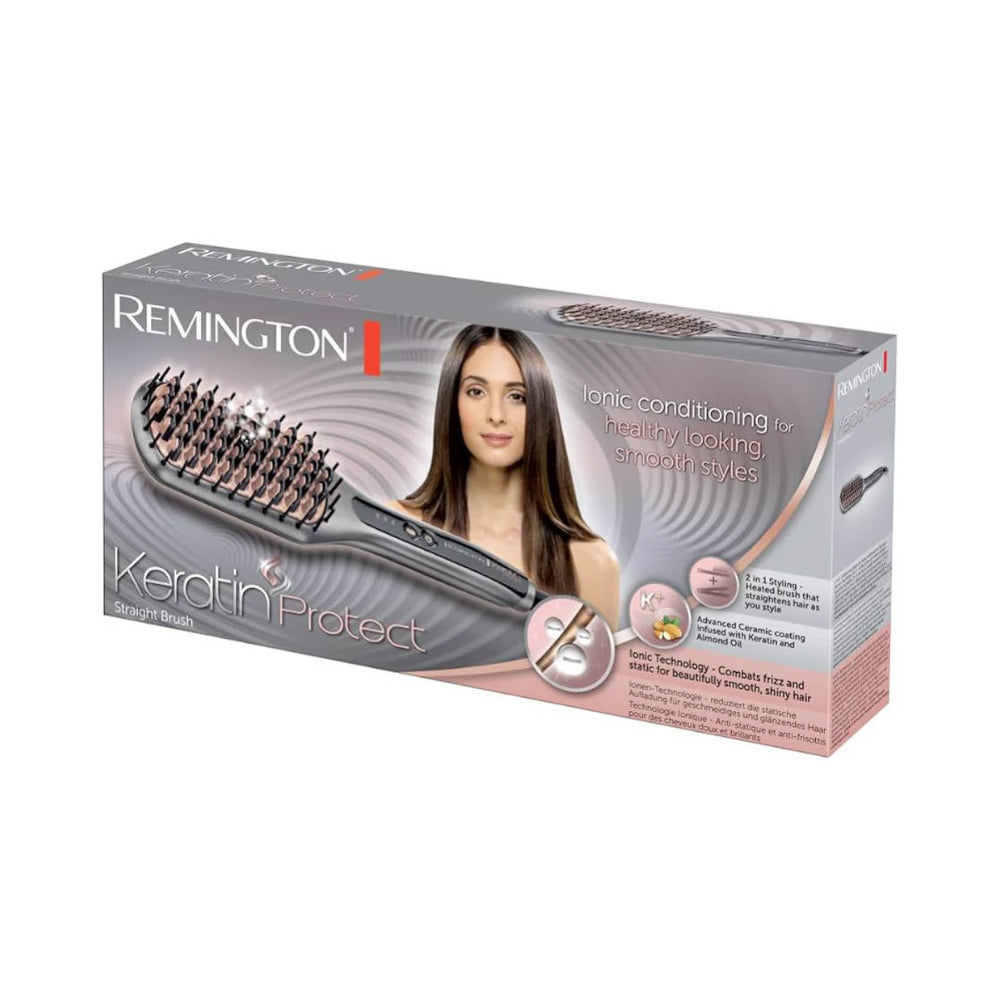 REMINGTON KERATIN PRO STRAIGHT BRUSH 7480 BASIC Default Title - MamasJan Electronics