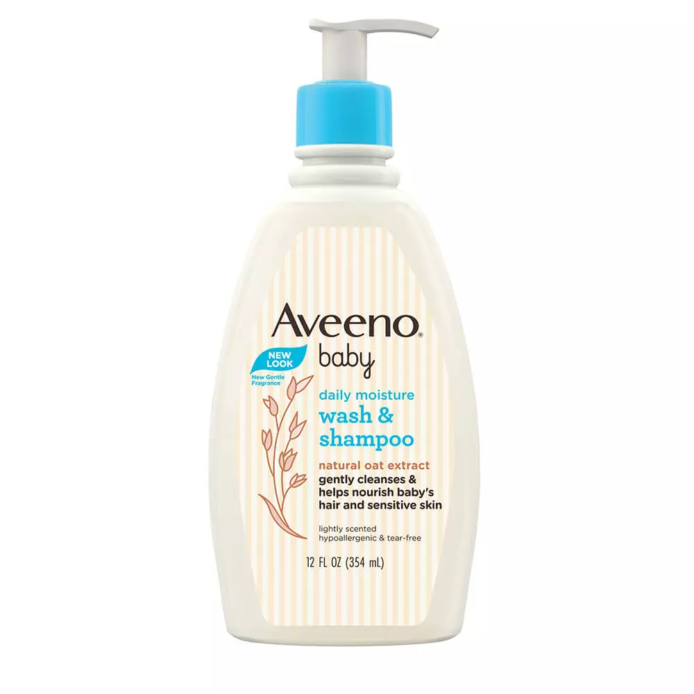 AVEENO BABY WASH AND SHAMPOO NATURAL OAT EXTRACT 354 ML Default Title - MamasJan Grocery Nonfood