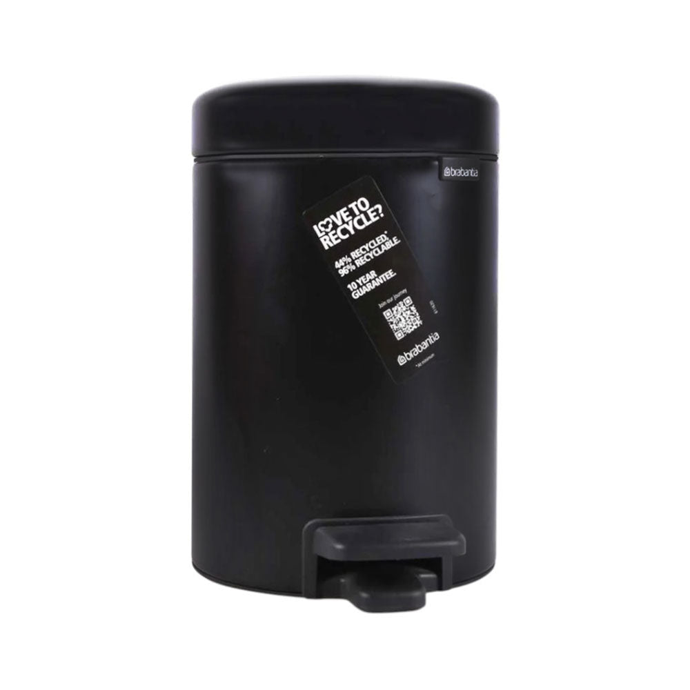 DUST BIN BRABANTIA 3 LTR 113321 BASIC Default Title - MamasJan Crockery