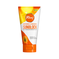 RIVAJ SPF60 WHITENING & VANISHING SUNBLOCK 100ML Default Title - MamasJan skincare