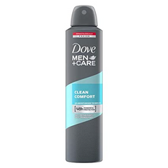 DOVE DEODORANT CLEAN COMFORT MEN CARE 250ML BASIC Default Title - MamasJan Grocery Nonfood