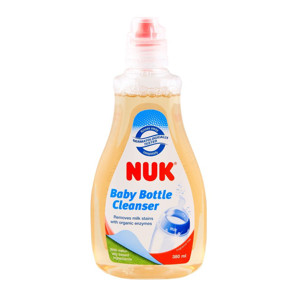 NUK BABY BOTTLE CLEANING LIQUID 10.750.555 380 ML Default Title - MamasJan Grocery Nonfood