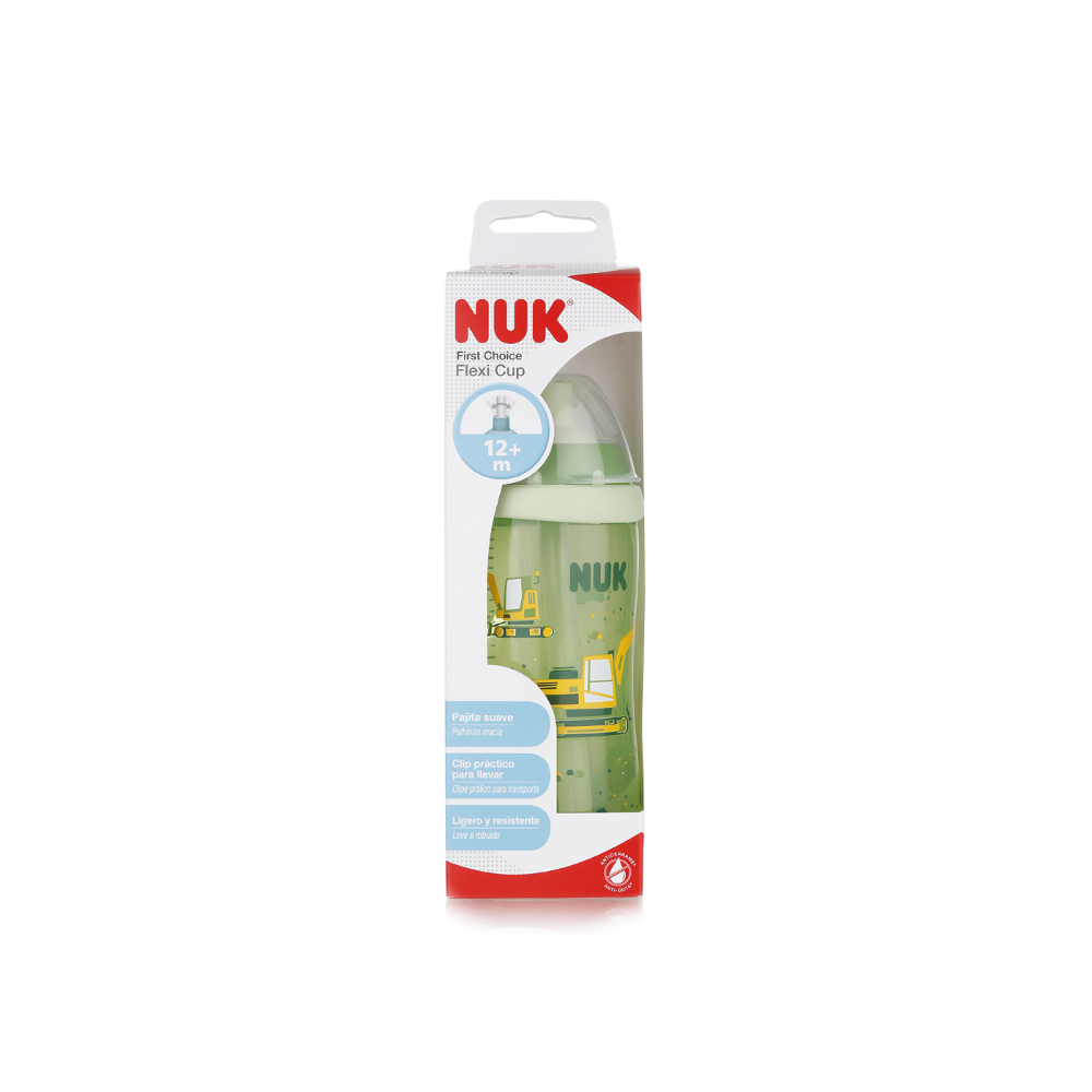 NUK FLEXI BOTTLE 12+ M 10751083 300 ML BASIC Default Title - MamasJan Grocery Nonfood