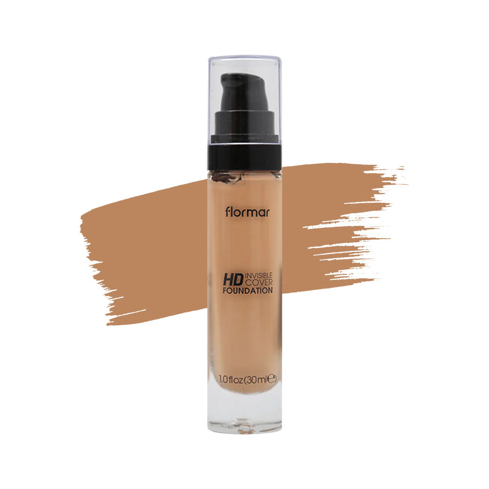 FLORMAR INVISIBLE COVER HD FOUNDATION CREAMY BE 70 PC Default Title - MamasJan Makeup