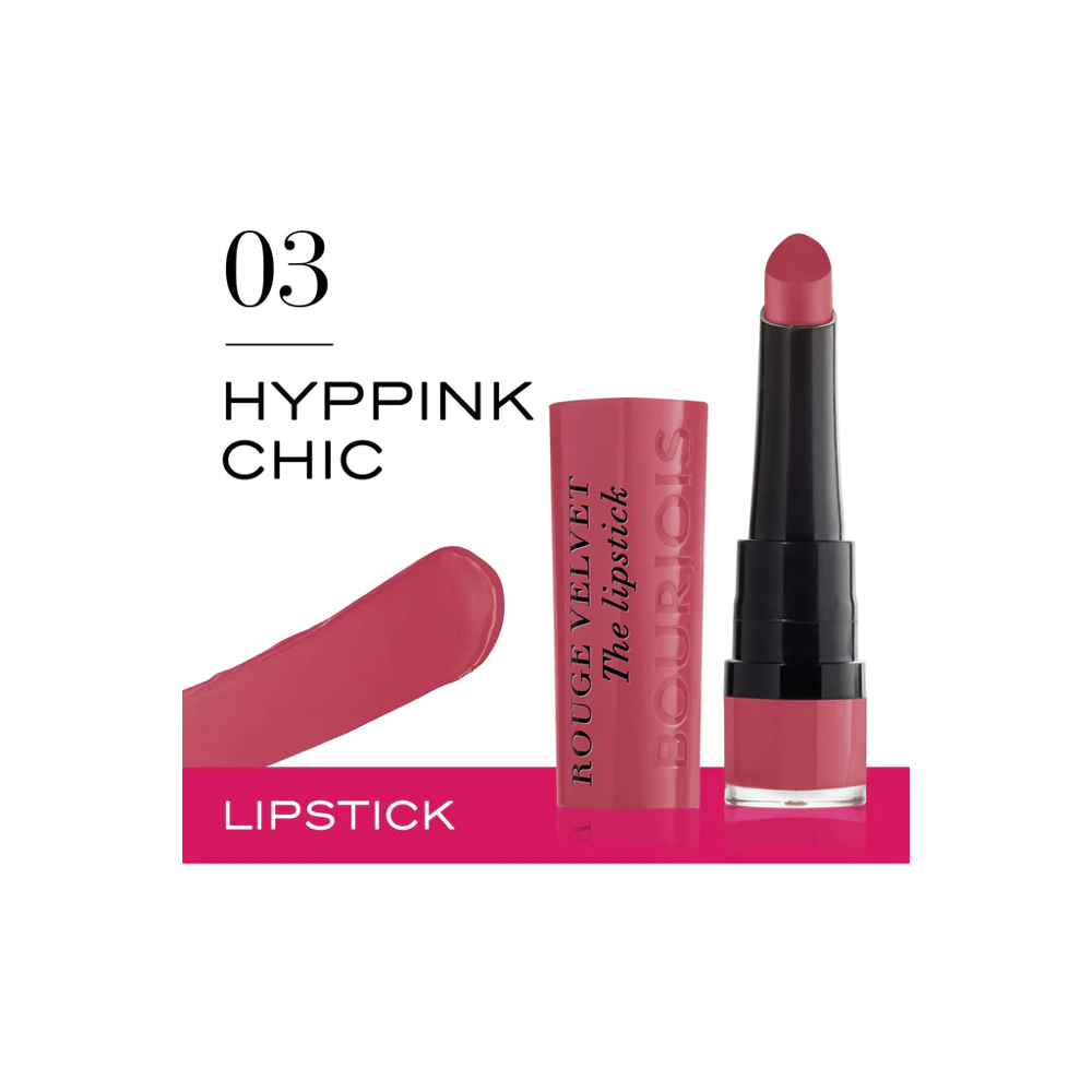 BOURJOIS LIPS ROUGE VELVET STICK 03 PCS Default Title - MamasJan Makeup