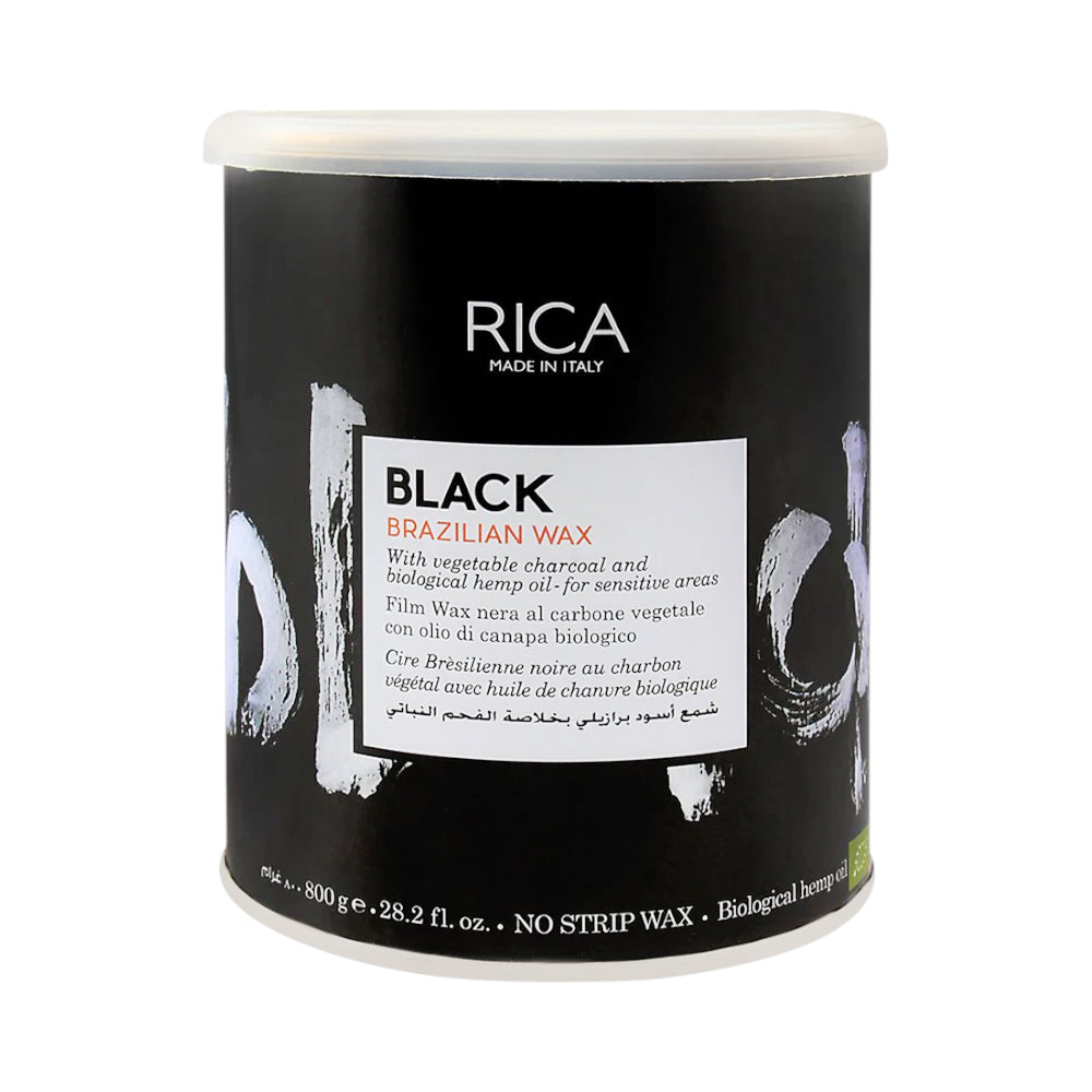 RICA BLACK CHARCOAL BRAZILIAN WAX 800 ML BASIC Default Title - MamasJan skincare