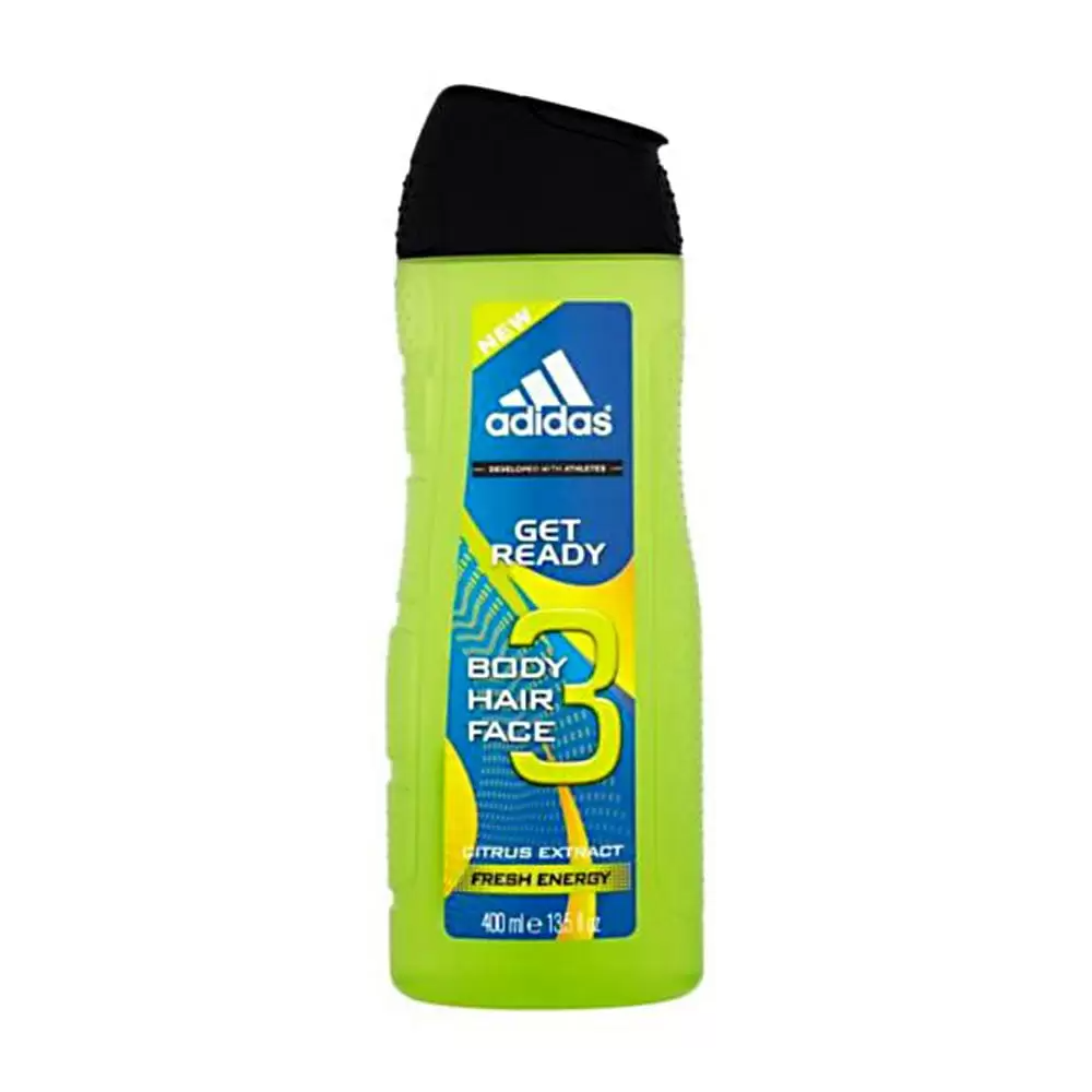 ADIDAS SHOWER GEL GET READY FRESH ENERGY 3IN1 400 ML Default Title - MamasJan Grocery Nonfood