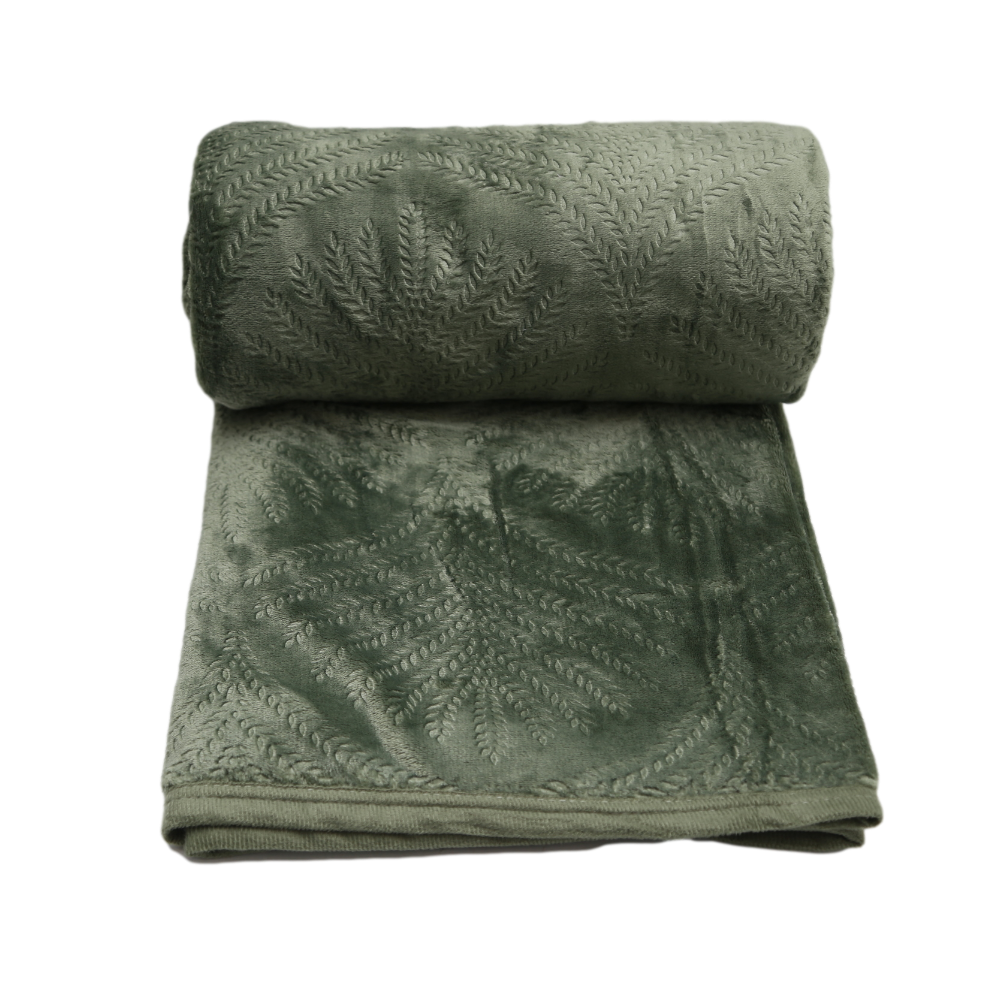 Fleece Blanket Ir 190-193 Green - MamasJan s