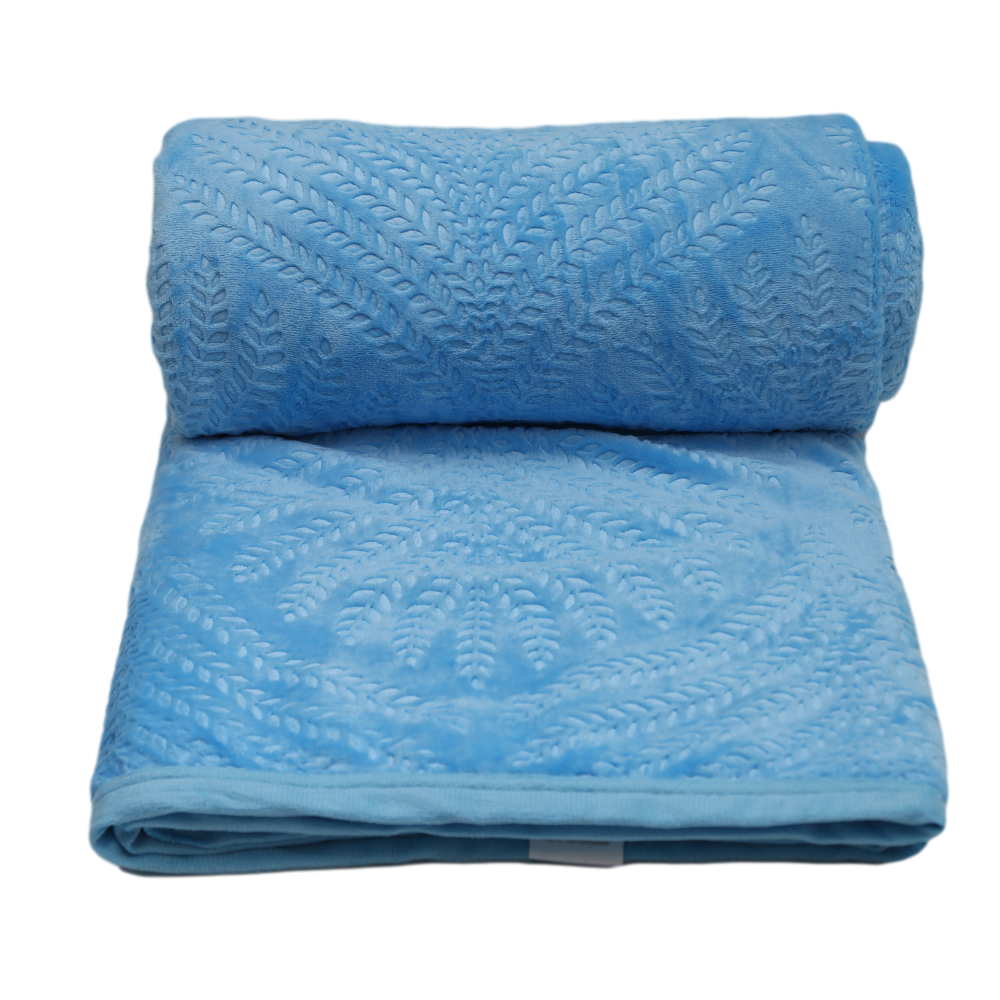 Fleece Blanket Ir 190-193 Blue - MamasJan s
