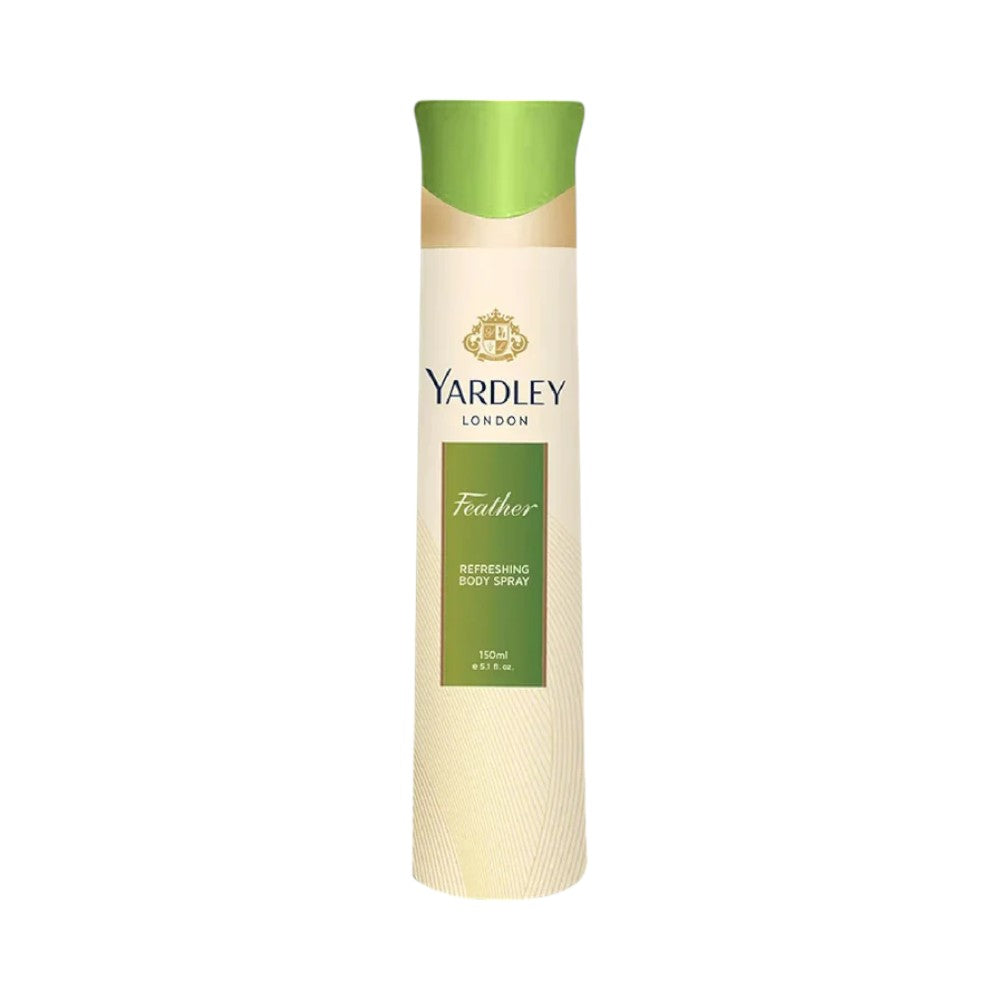 YARDLEY DEODORANT FEATHER REFRESHING 150 ML Default Title - MamasJan Grocery Nonfood