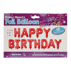 Happy Birthday Air Banner Ir 138-139 Default Title - MamasJan Toys