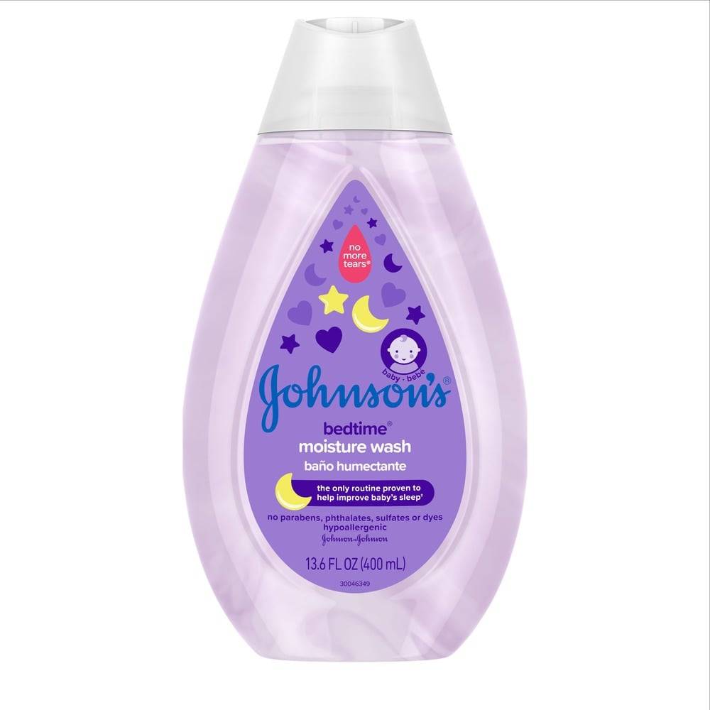 JOHNSONS BABY WASH MOISTURE BEDTIME 400 ML Default Title - MamasJan Grocery Nonfood