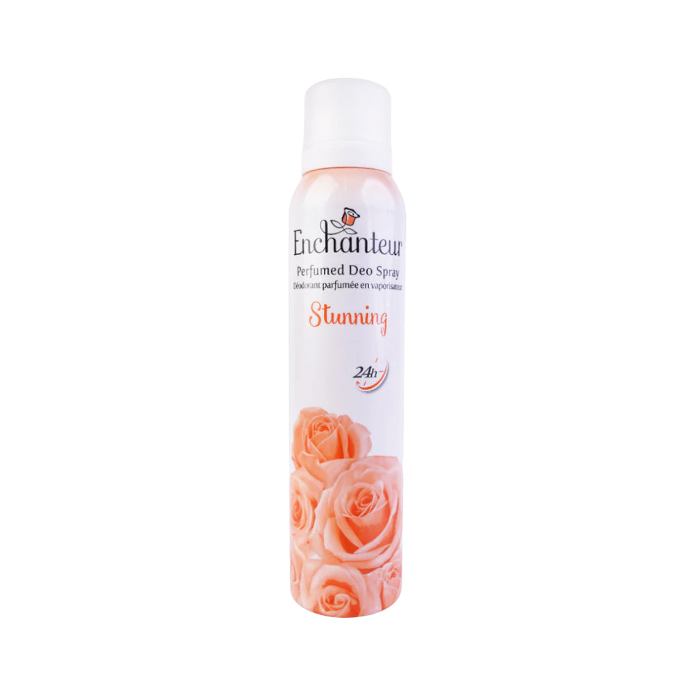 ENCHANTEUR DEODORANT STUNNING 24 HR 150 ML Default Title - MamasJan Grocery Nonfood