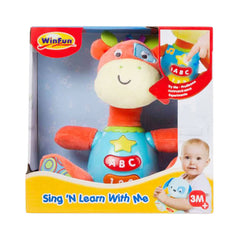 0688-01 FUN WIN PATCH THE GIRAFFE SHONE Default Title - MamasJan Toys