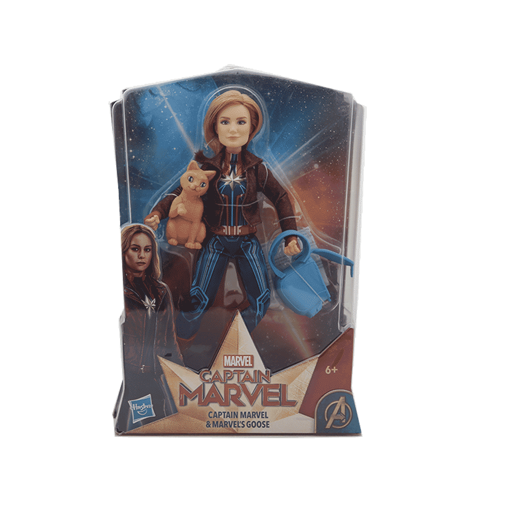 E4944 CAPTAIN MARVEL & MARVELS GOOSE FIGURE Default Title - MamasJan Toys