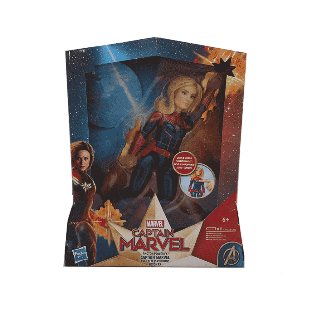 E3610 CAPTAIN MARVEL FIGURE WITH LIGHT & SOUND Default Title - MamasJan Toys