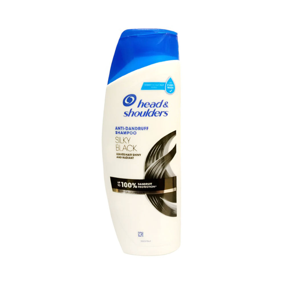 HEAD & SHOULDER SHAMPOO SILKY BLACK 185 ML Default Title - MamasJan Grocery Nonfood