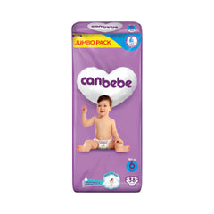 CANBEBE DIAPER COMFORT DRY JUMBO EXTRA LARGE 6 38PCS 16PLUS Default Title - MamasJan Grocery Nonfood