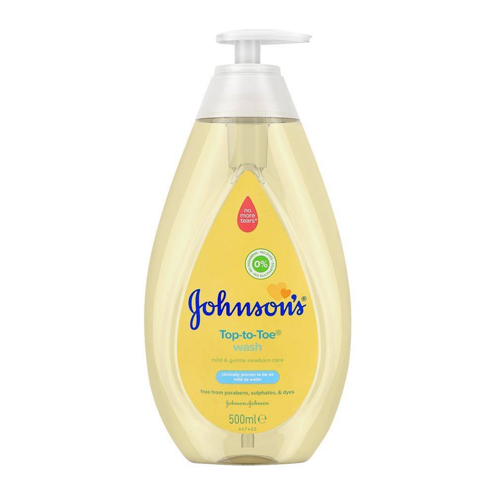 JOHNSONS BABY BODY WASH TOP-TO-TOE 500 ML Default Title - MamasJan Grocery Nonfood